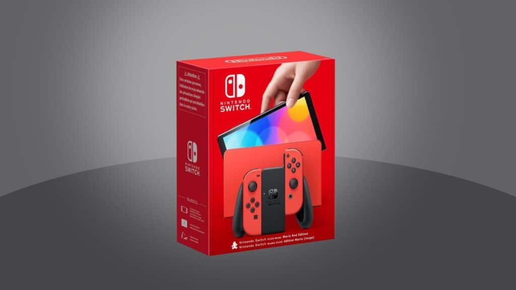 Nintendo Switch OLED in Rot