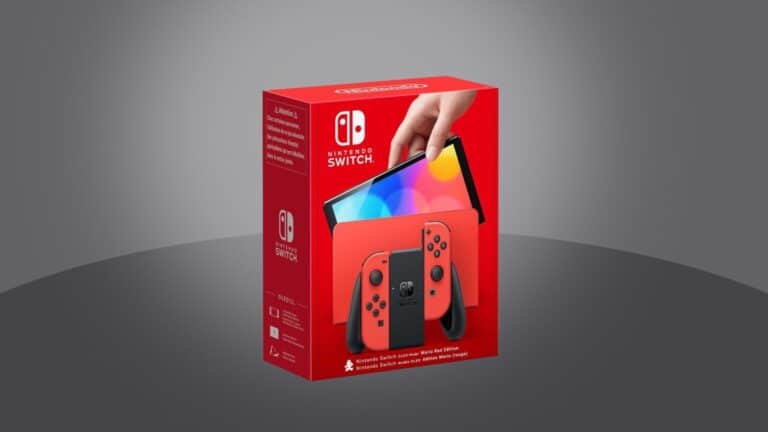 Nintendo Switch OLED in Rot