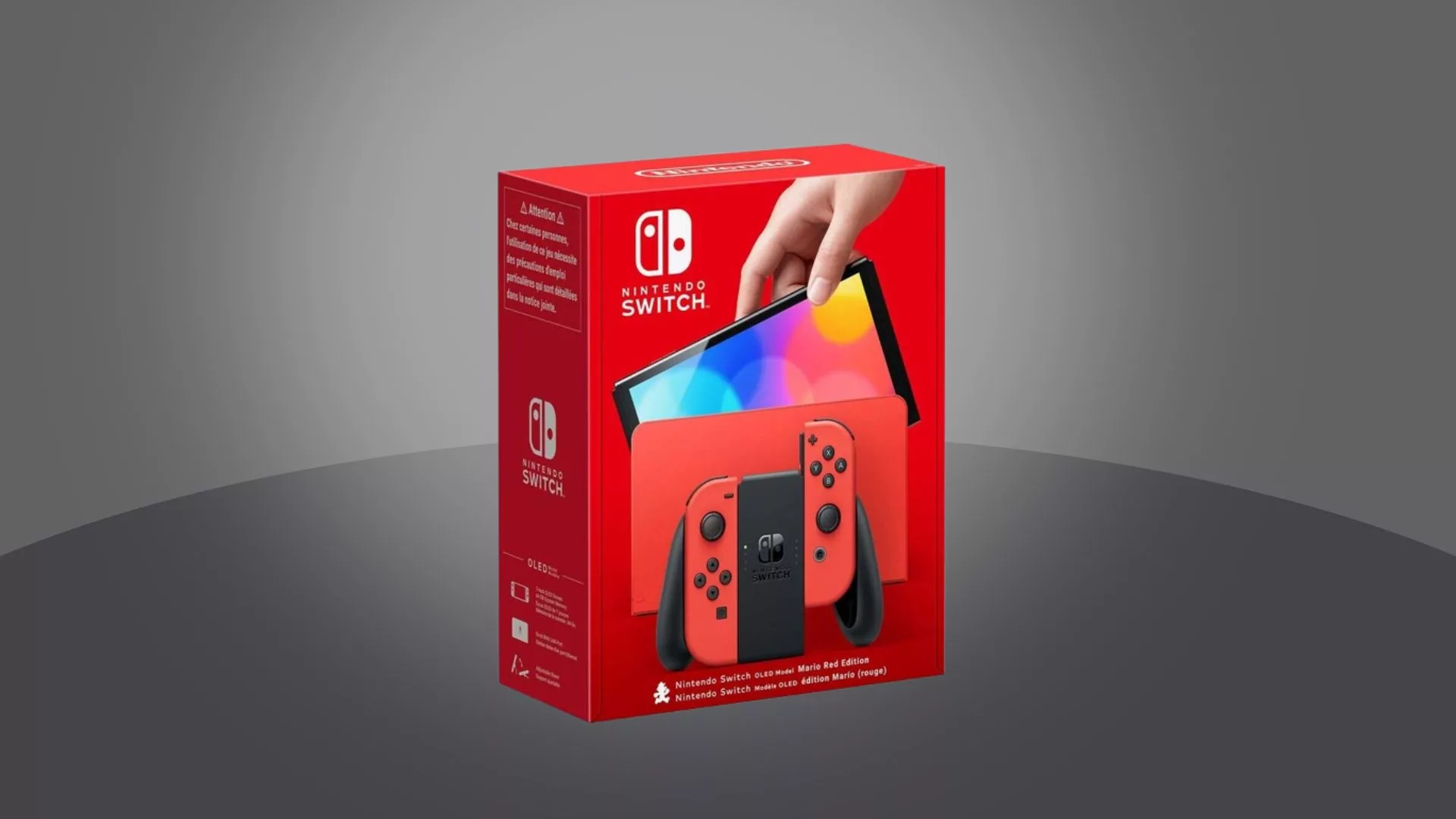 Nintendo Switch OLED in Rot