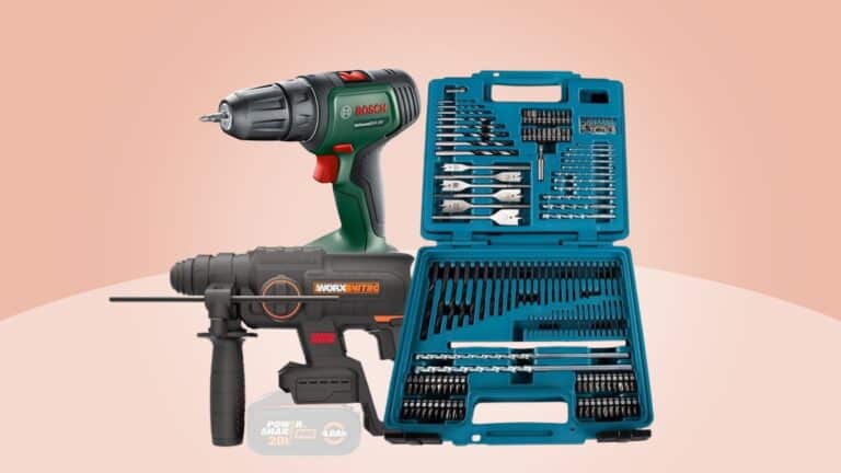 Bohrer von Bosch und Worx, Bitset von Makita