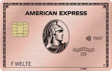 Amex Gold Card Rosé