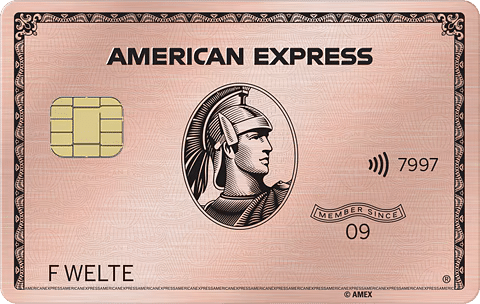 Amex Gold Card Rosé