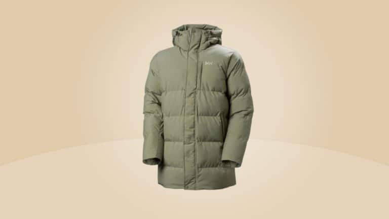 Langer Parka in der Farbe Grün von Helly Hansen