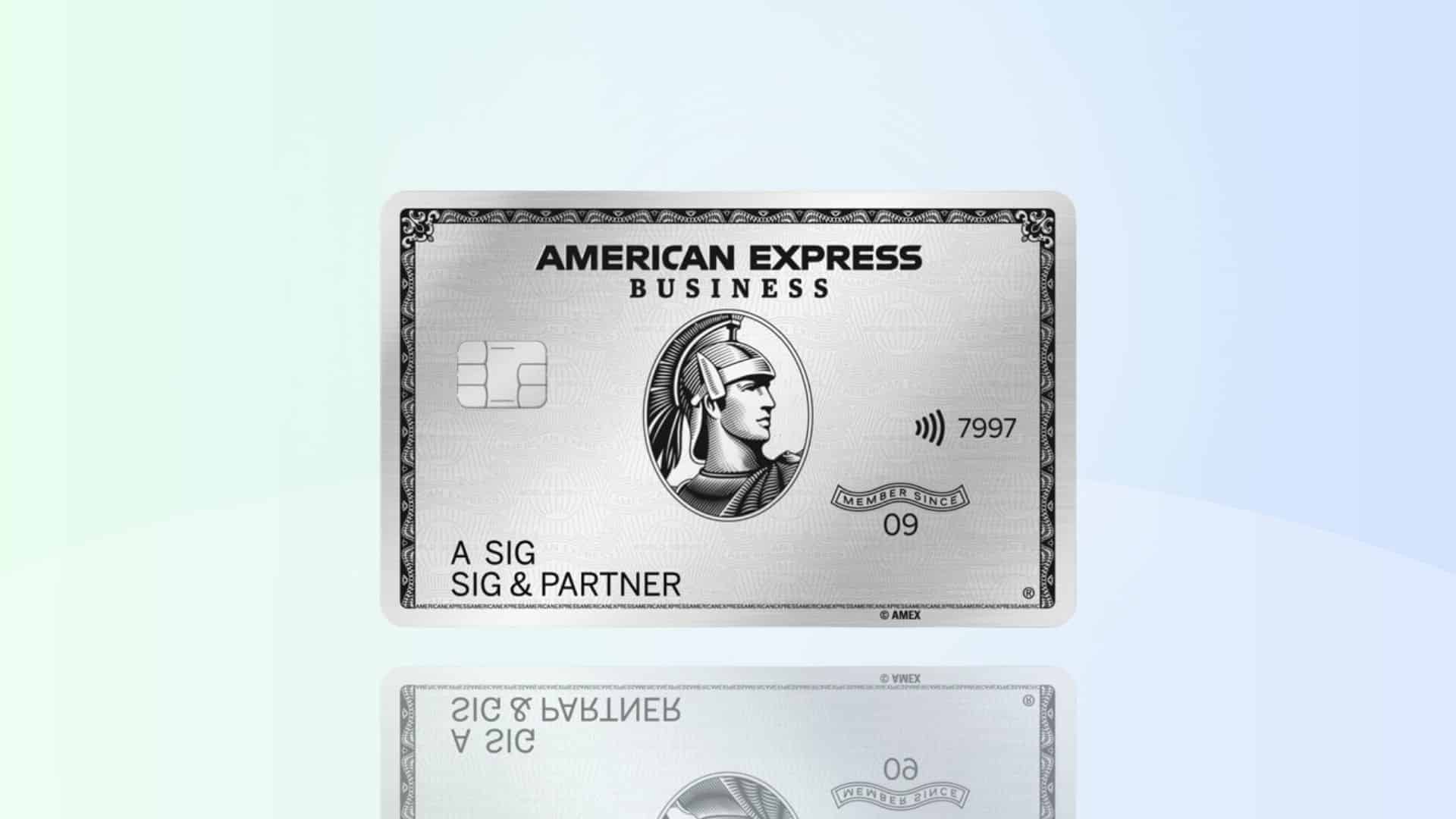 Die American Express Business Platinum gibt es jetzt mit einem hohen Willkommensbonus für Neukunden. (@American Express)