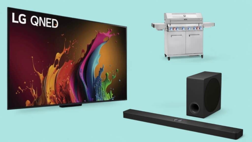 Deals des Tages vor blauem Hintergrund