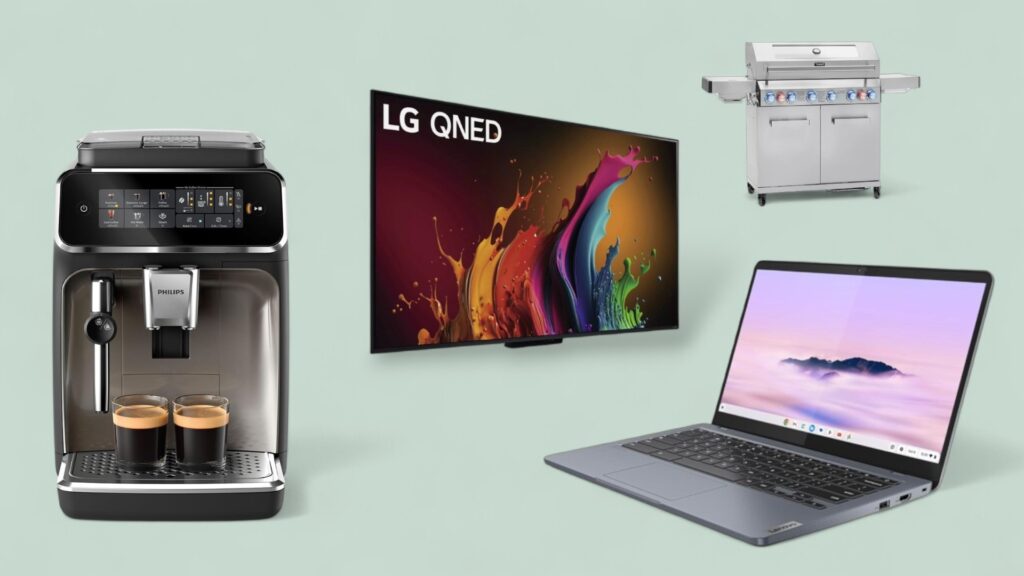 Deals des Tages vor grauem Hintergrund