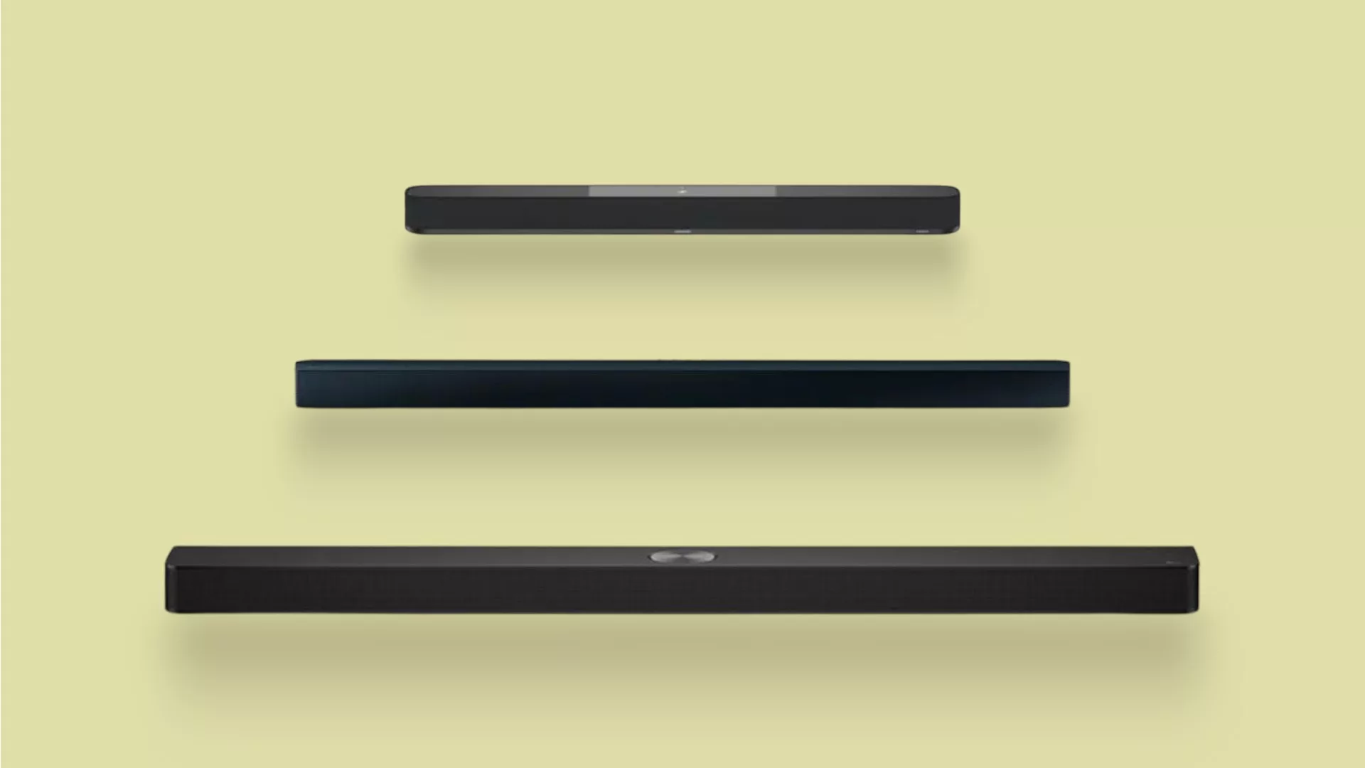 Soundbar Angebot vor braunem Hintergrund