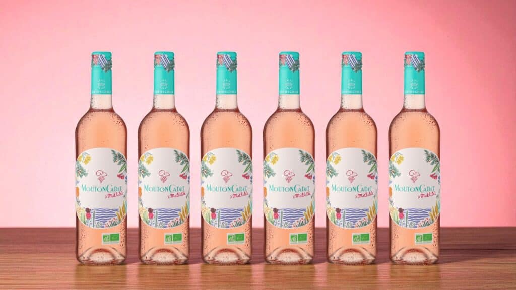 6er-Vorratspaket Mouton Cadet „Mathilde“ Rosé (Jahrgang 2023)