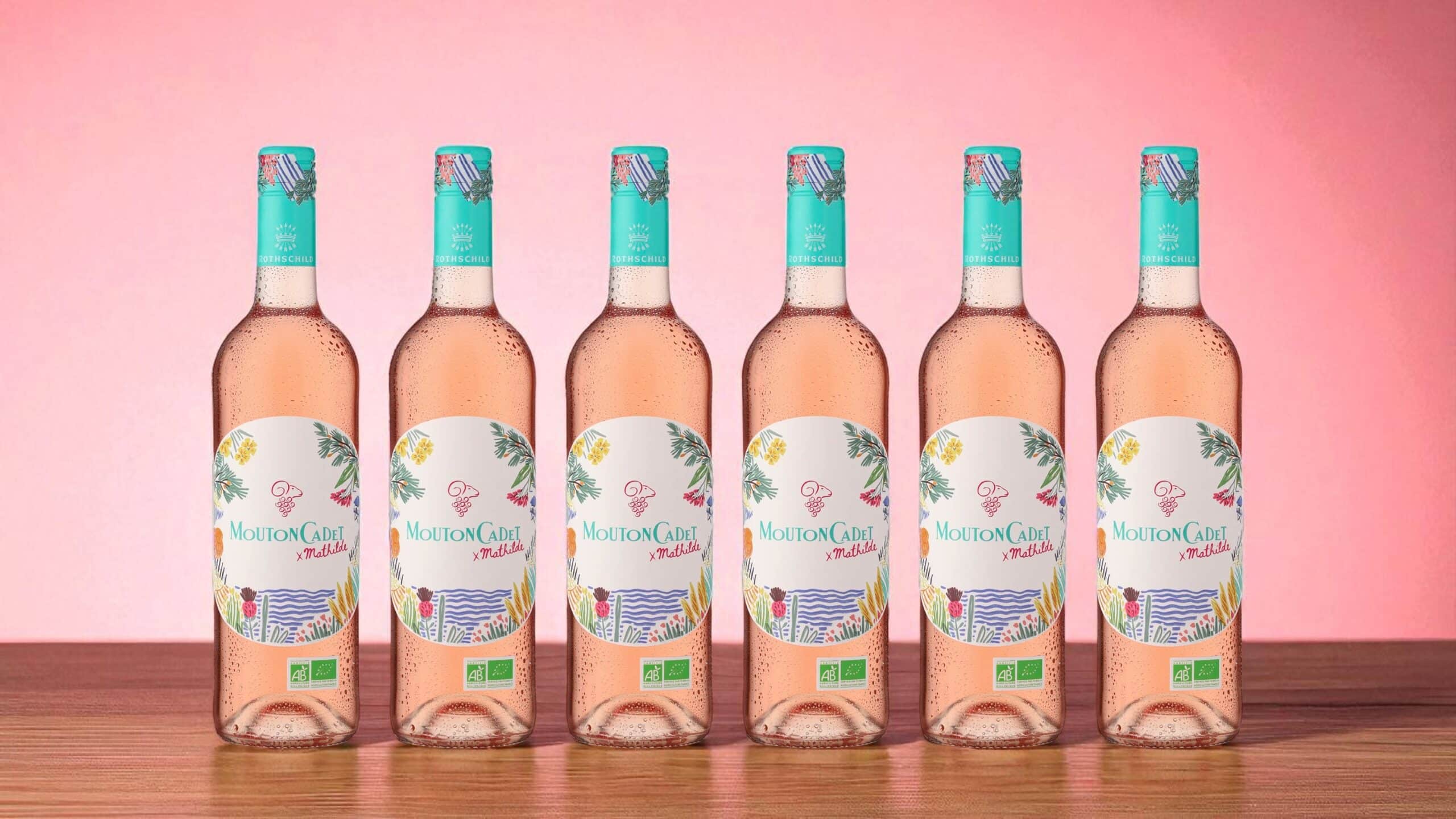 6er-Vorratspaket Mouton Cadet „Mathilde“ Rosé (Jahrgang 2023)