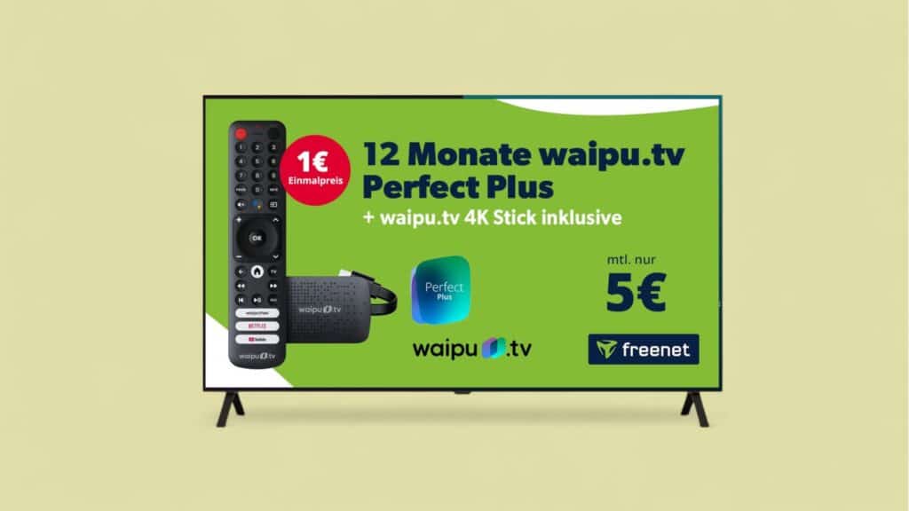 Waipu.tv Stick mit Monatsabo im Angebot
