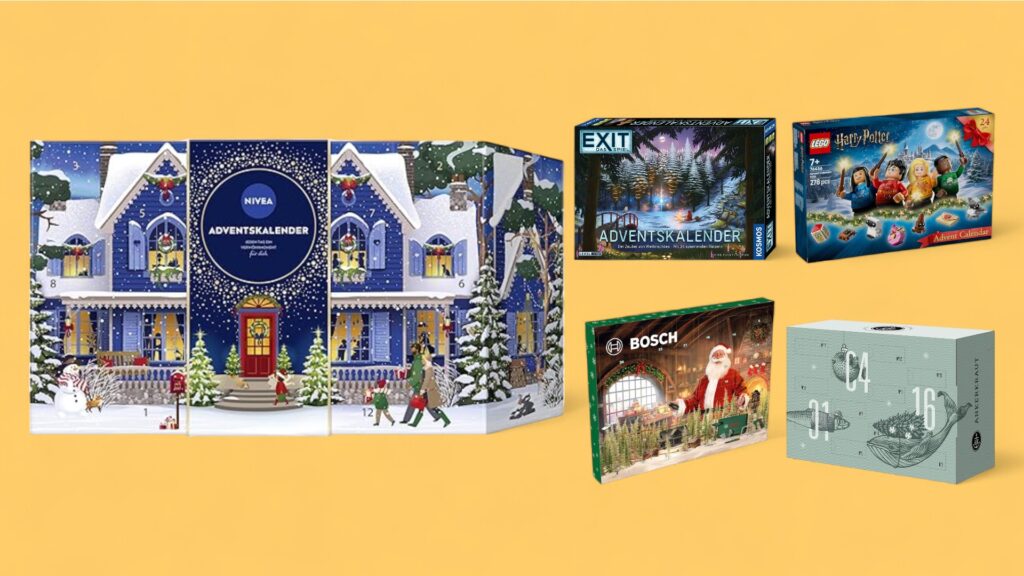 Adventskalender günstig im Angebot