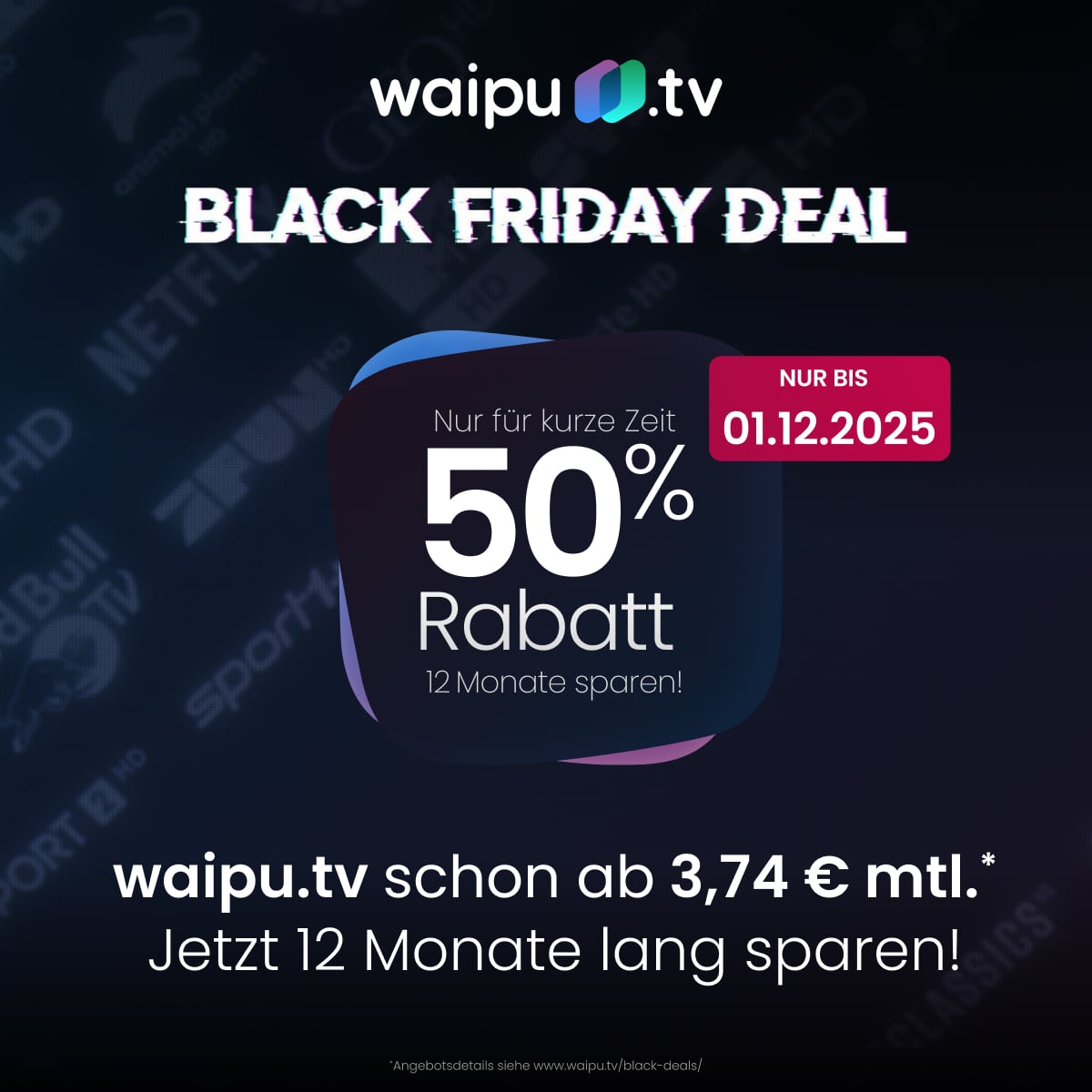 Netflix mit Waipu.tv Perfect Plus