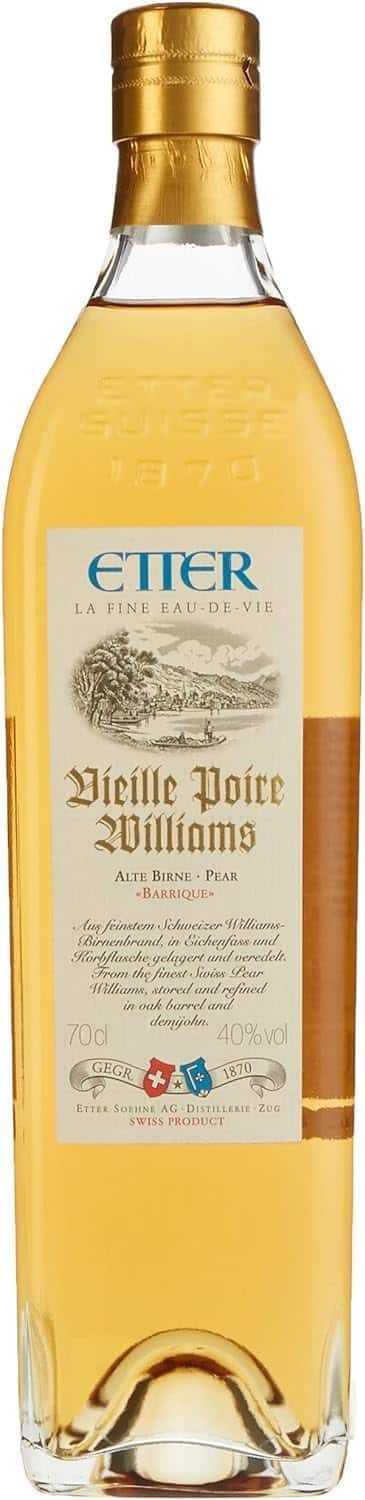 Etter Vieille Poire Williams Alte Birne Barrique Birnenbrand Schweiz