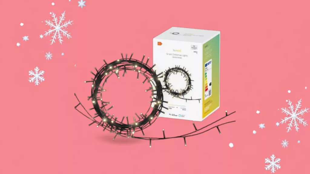 Hombli Smarte Lichterkette für drinnen und draußen