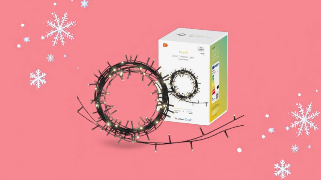 Hombli Smarte Lichterkette für drinnen und draußen