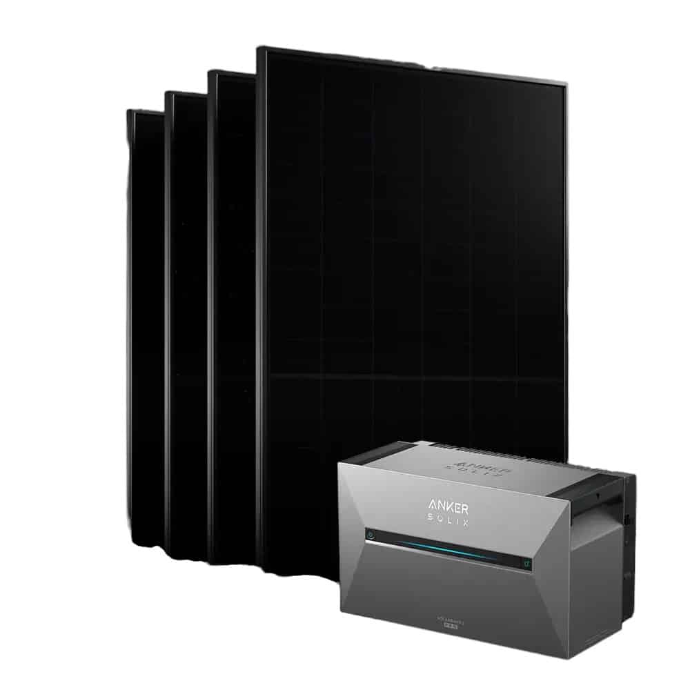 Solago Balkonkraftwerk 2000 W mit Anker Solix 3