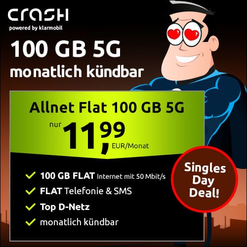Vodafone 100 GB 5G-Allnet-Flat