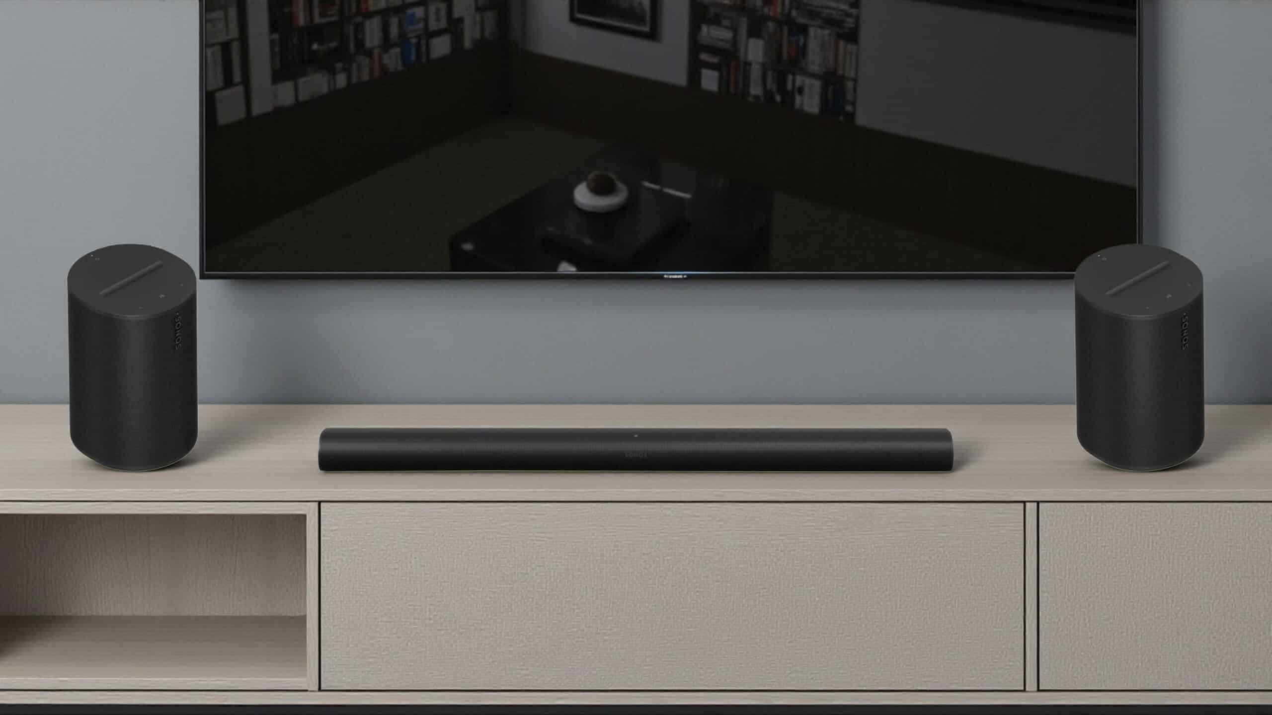 Sonos-Heimkino-Set mit Soundbar und Lautsprechern