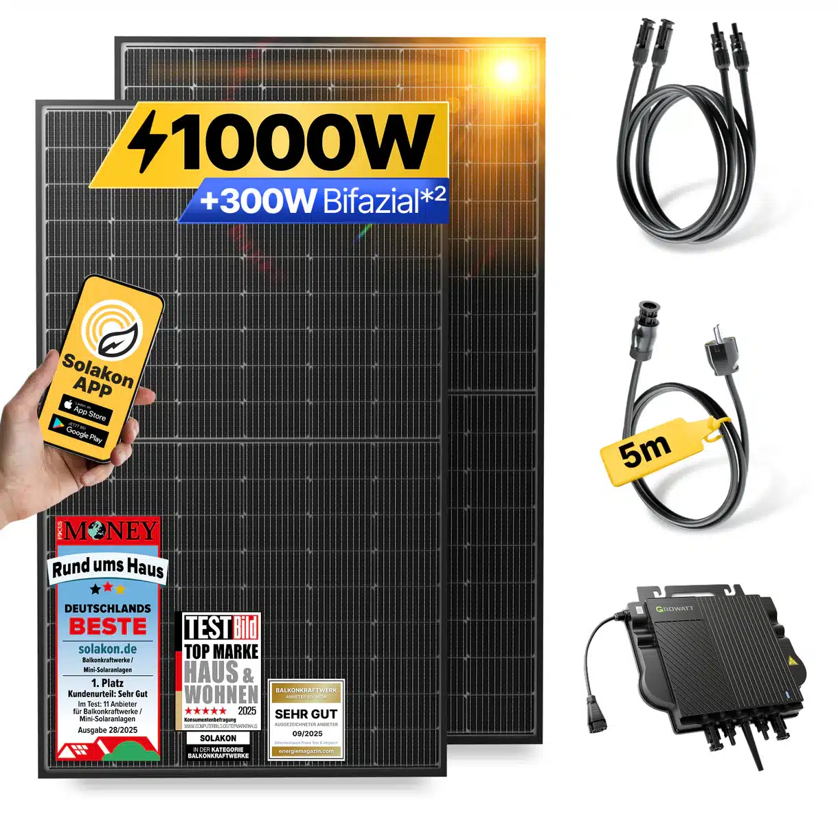 onBasic: 1000 Watt Balkonkraftwerk