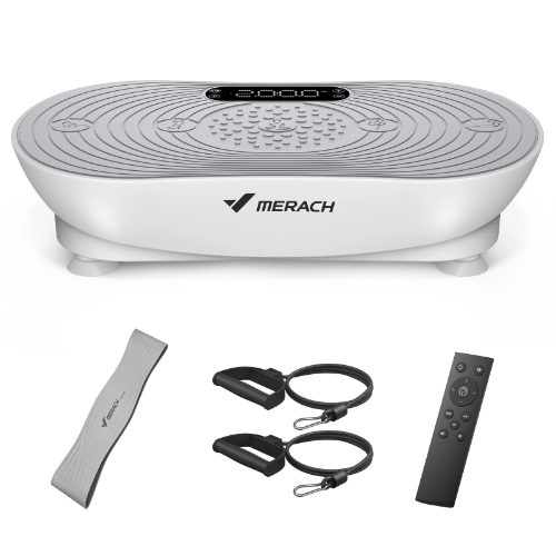 Merach Vibrationsplatte mit integriertem Bluetooth-Lautsprecher
