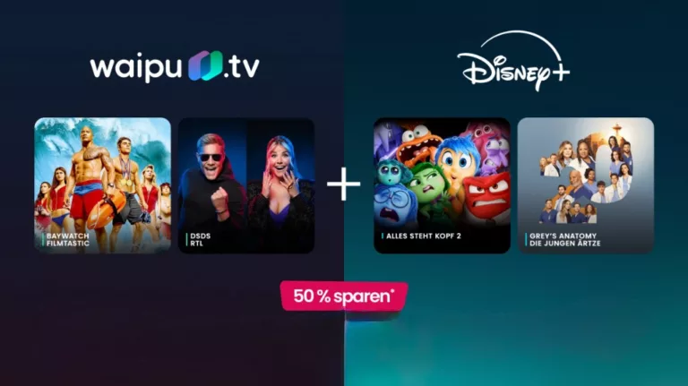 Waipu.tv und Disney+