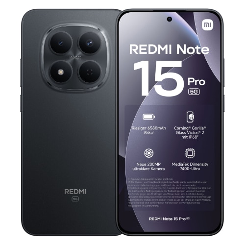 15-GB-Allnet-Flat im Telefónica-Netz + Xiaomi Redmi Note 15 Pro 5G