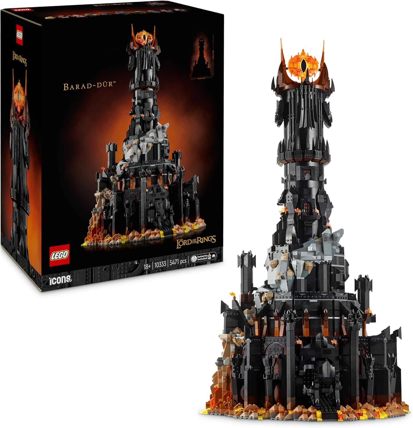 Lego Icons Der Herr der Ringe: Barad-dûr