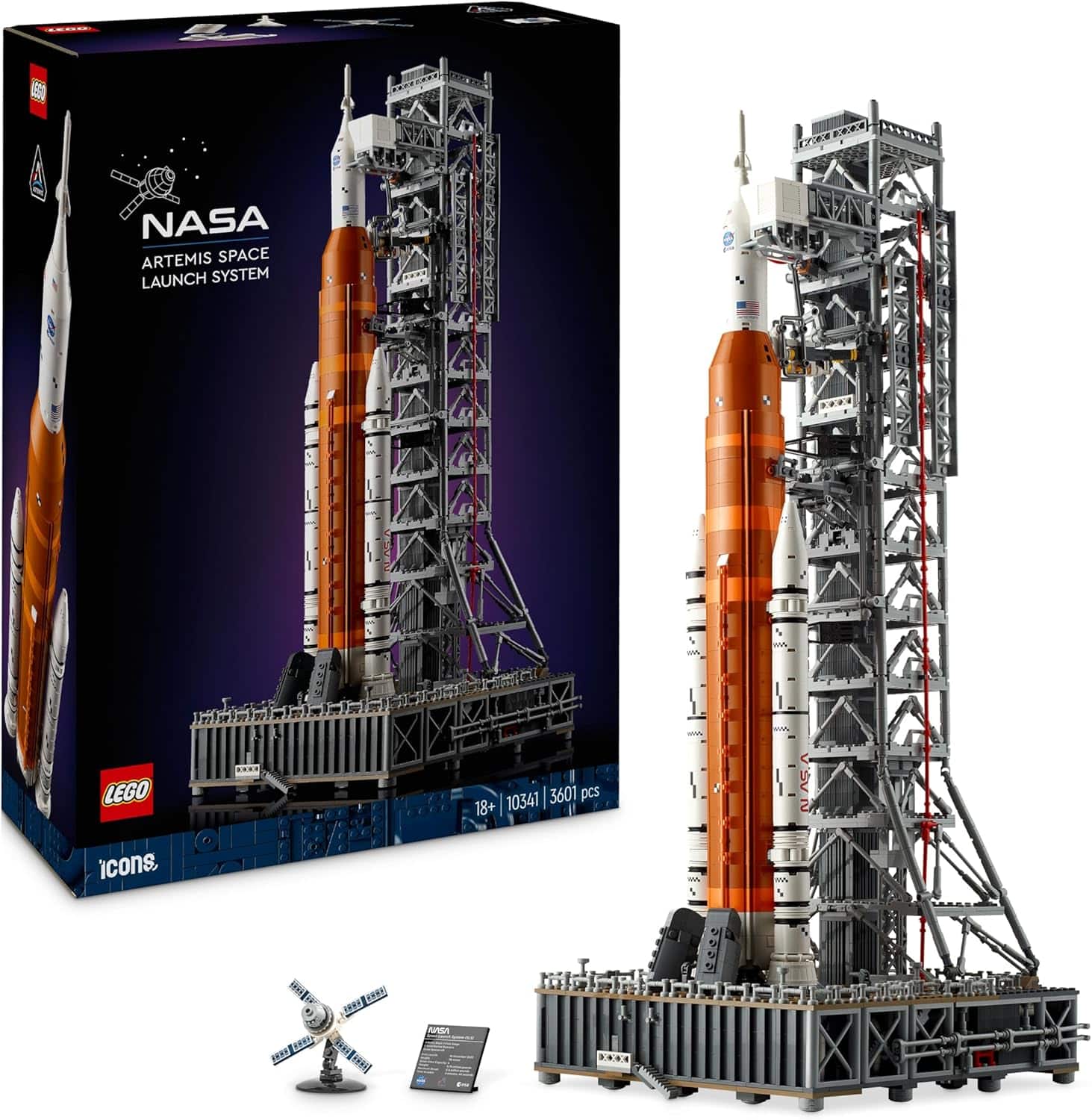 Lego Icons NASA Artemis-Startrampe