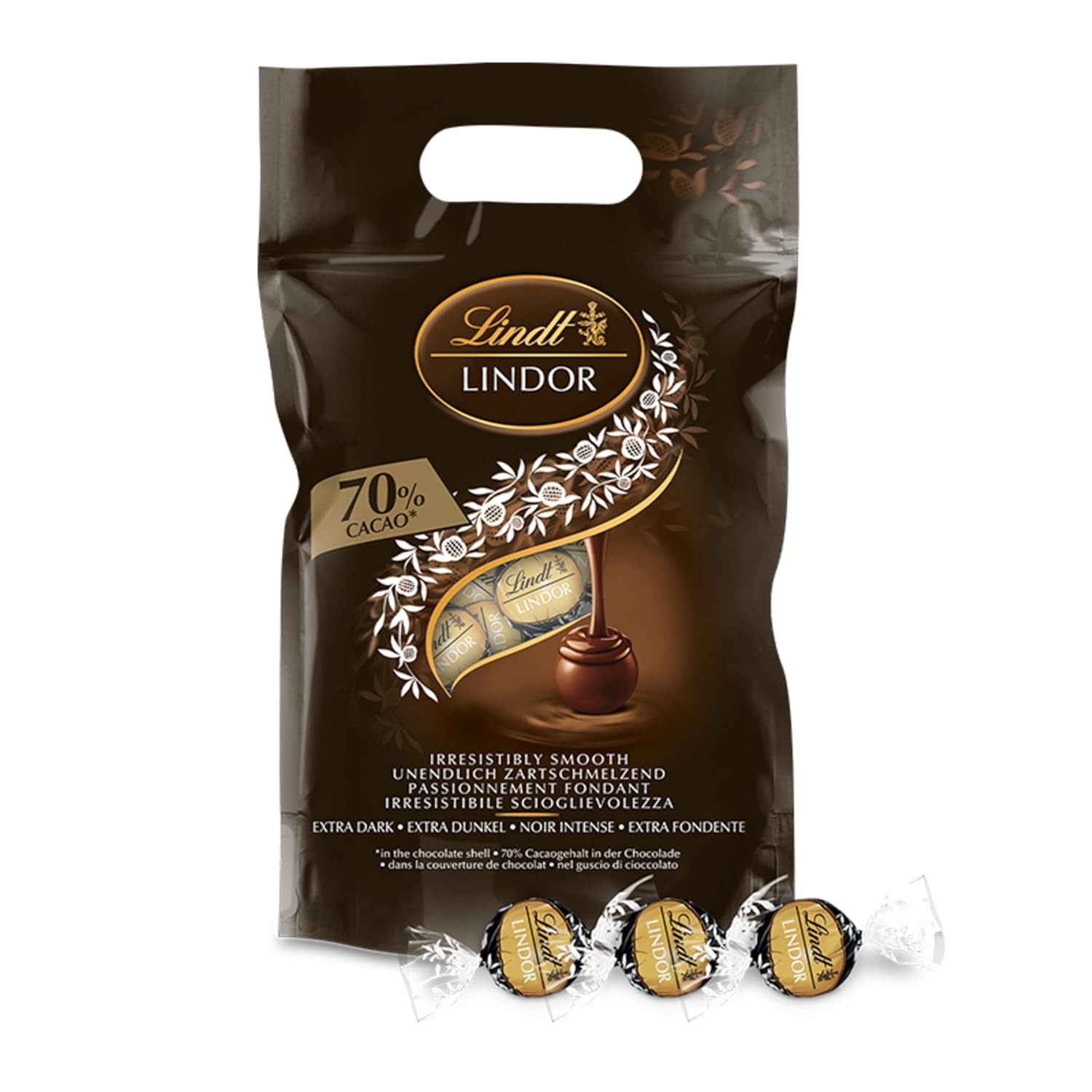 Lindt Lindor Schokoladen-Kugeln extra dunkel