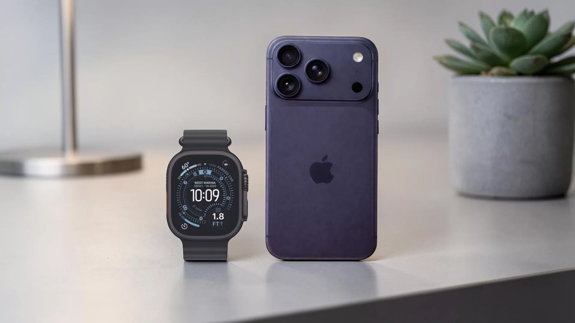 Apple iPhone 17 Pro mit Watch Ultra 3 mit Vertrag O2 Mobile L mit 100 GB+