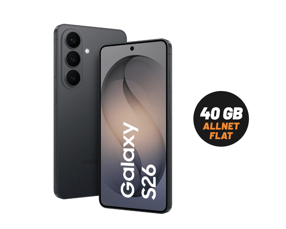 Samsung Galaxy S26 (512 GB) für 99,99 Euro + Vodafone-Flat mit 40 GB