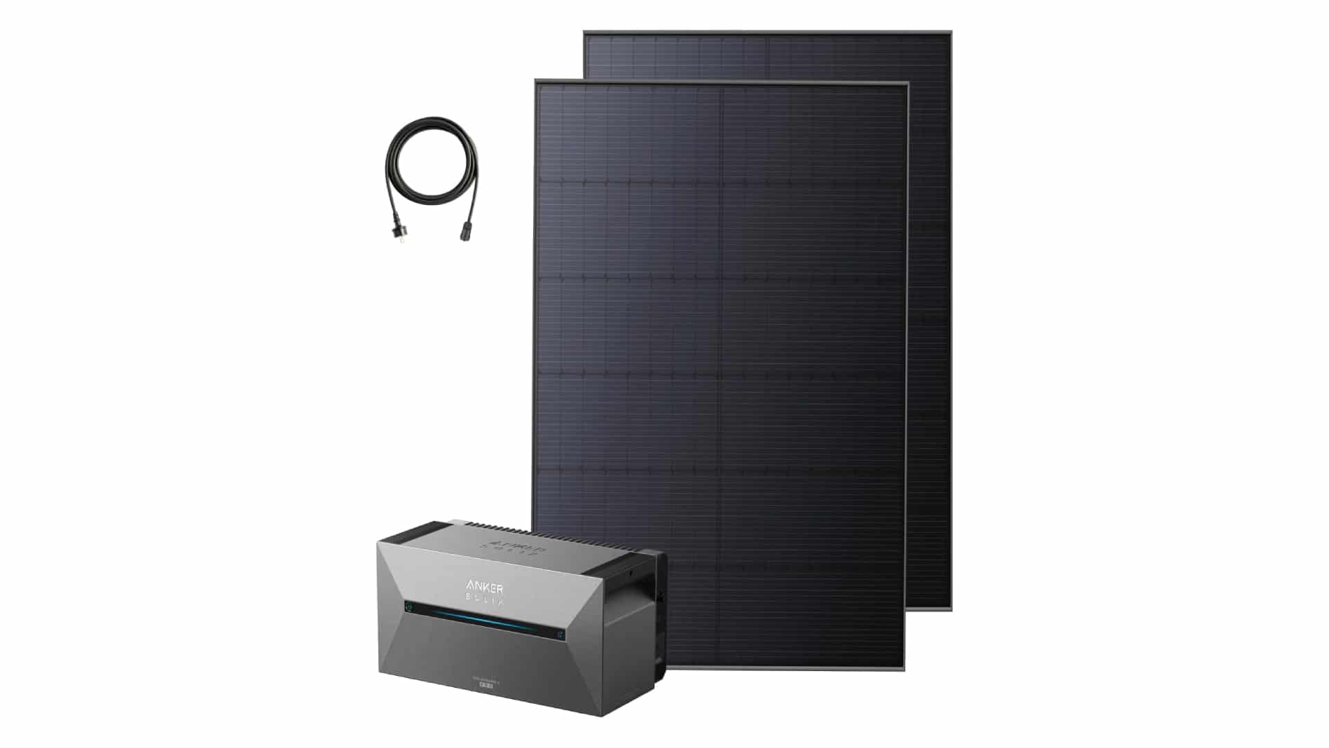 Anker Balkonkraftwerk mit Speicher (Solarbank 2 E1600)