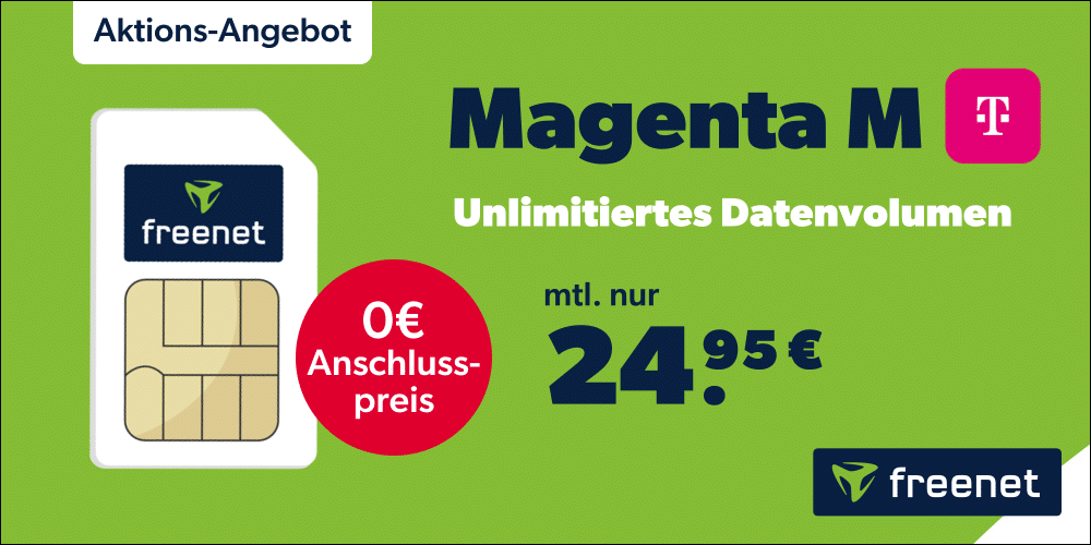 Magenta Mobil M Unlimited bei Freenet