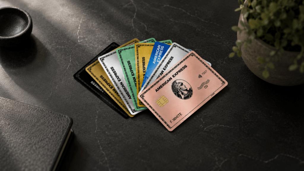 Alle Kreditkarten von American Express