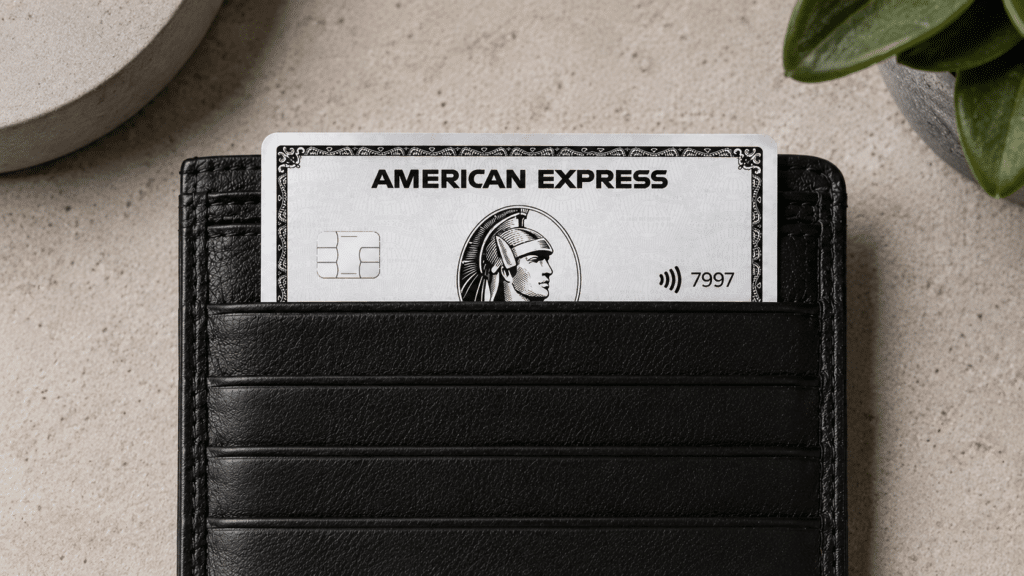 American Express im Kartenhalter