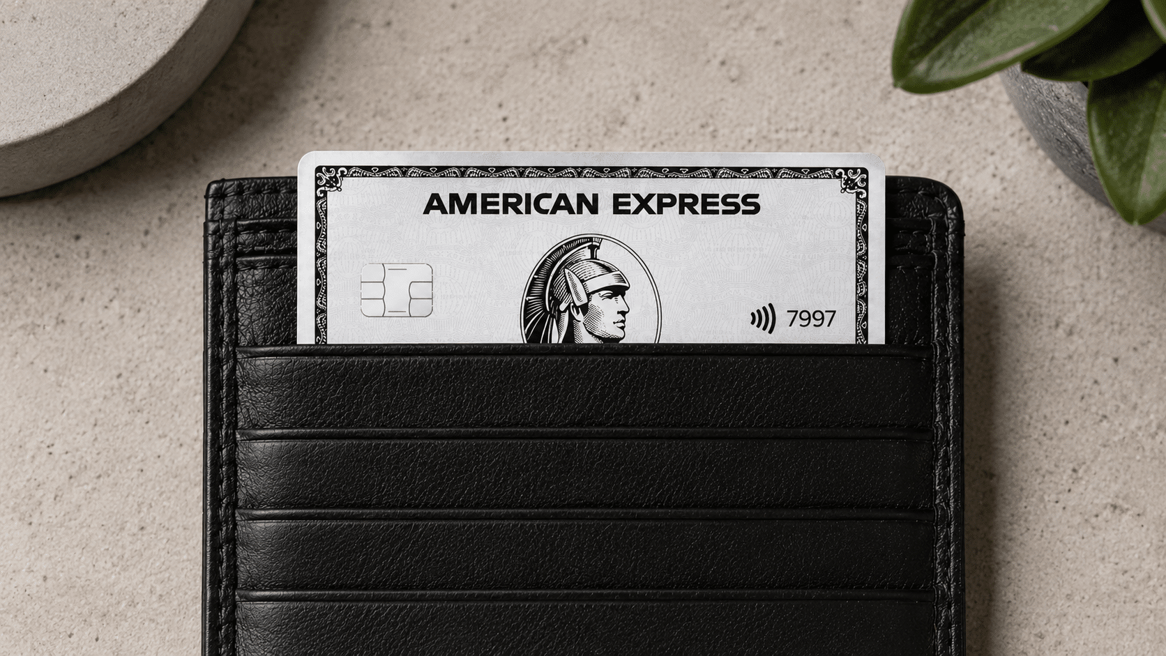 American Express im Kartenhalter