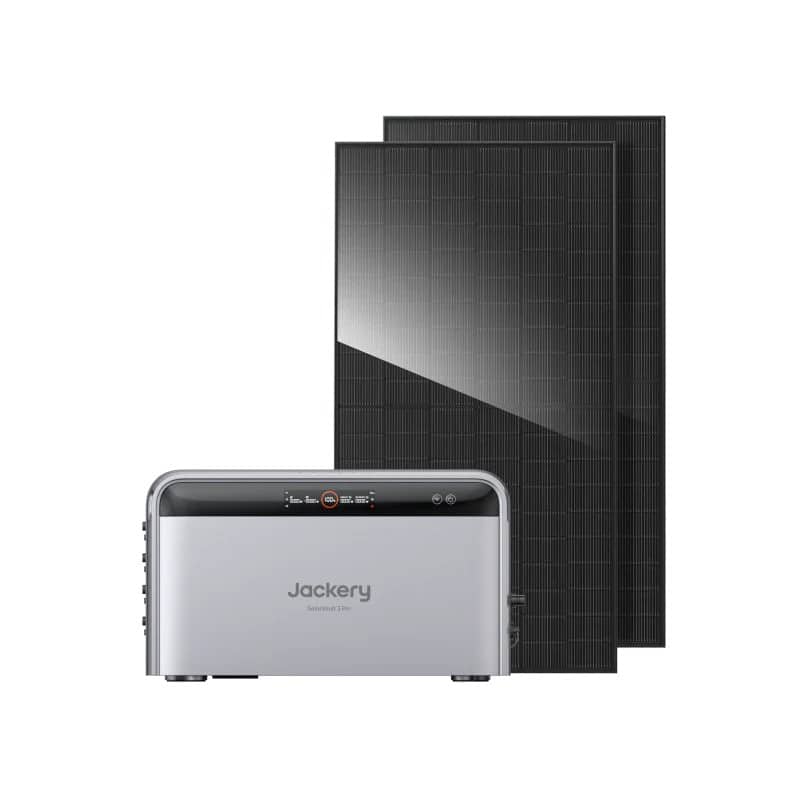 Jackery SolarVault 3 Pro mit zwei 500-Watt-Solarmodulen