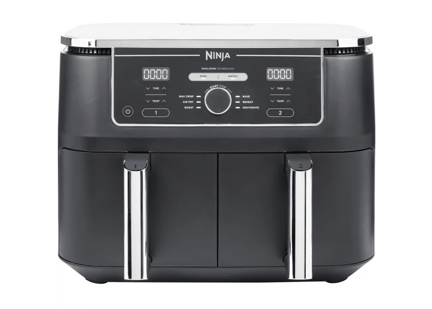 Ninja Foodi Max Dual Zone DZ400EU in "sehr gutem" Zustand, Schwarz-silber
