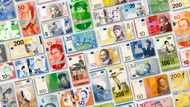 Neue Designs für die Banknoten.