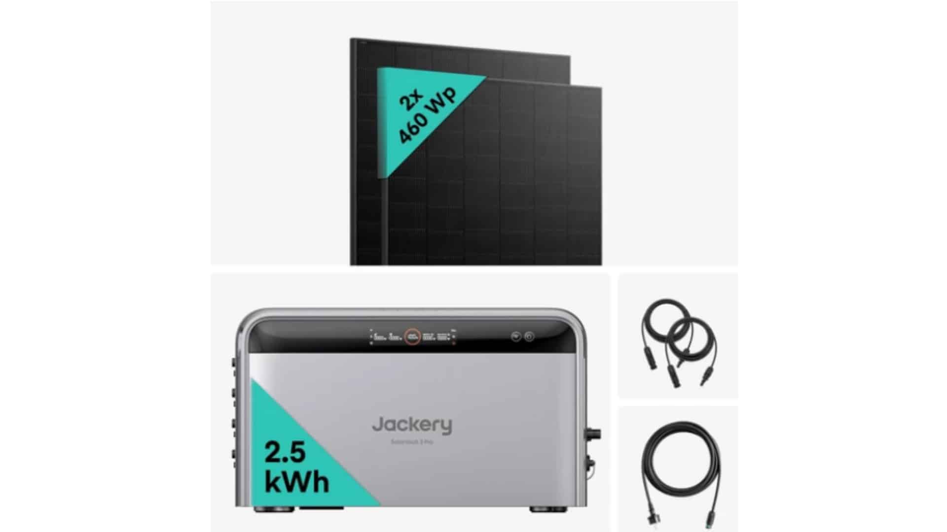 Yuma x Jackery - 2000 W Balkonkraftwerk mit SolarVault 3 Pro