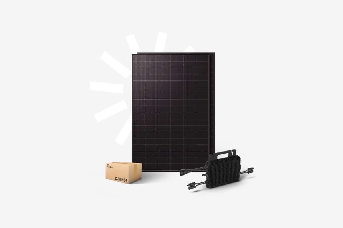 Kleines Kraftwerk Duo XL – 1000 Watt Balkonkraftwerk