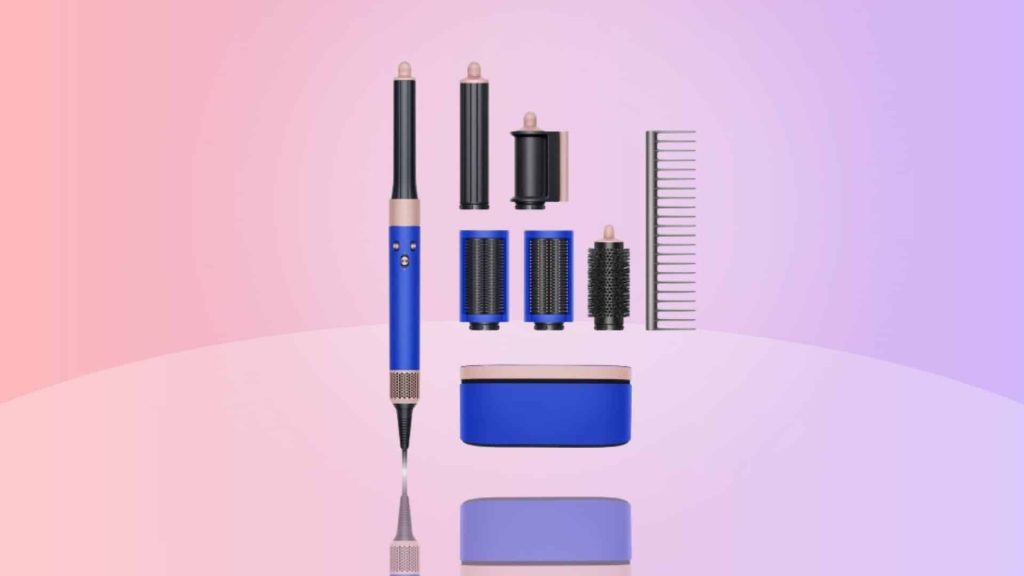 Dyson Airwrap™ Multi-Haarstyler Complete Long Blue/Blush Generalüberholt