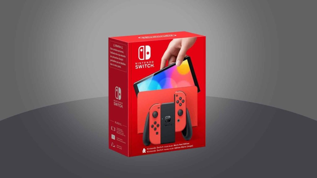 Nintendo Switch OLED in Rot